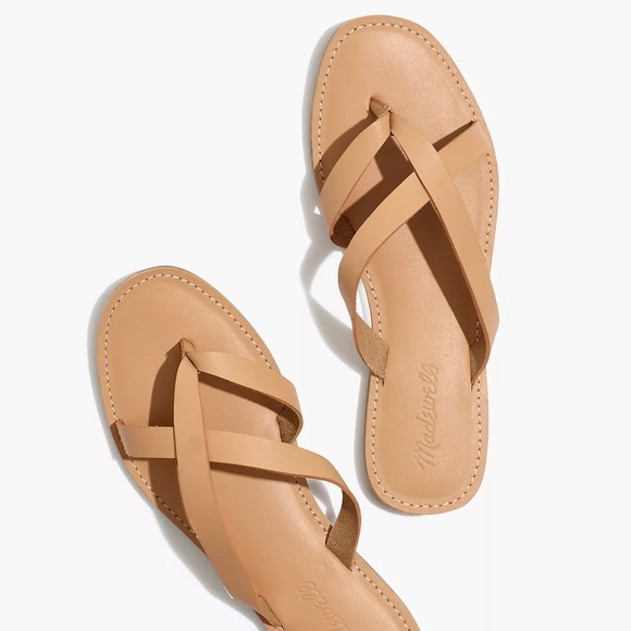 Madewell Shoes - Madewell the boardwalk leather thong sandal flip flop 6.5